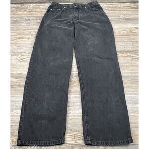 VTG Nautica Denim Carpenter Jeans Hammer Loop Hip Hop Skater Loose Relaxed 33/31